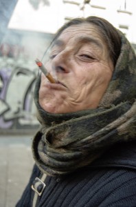 Dinda rauchen Rumänien